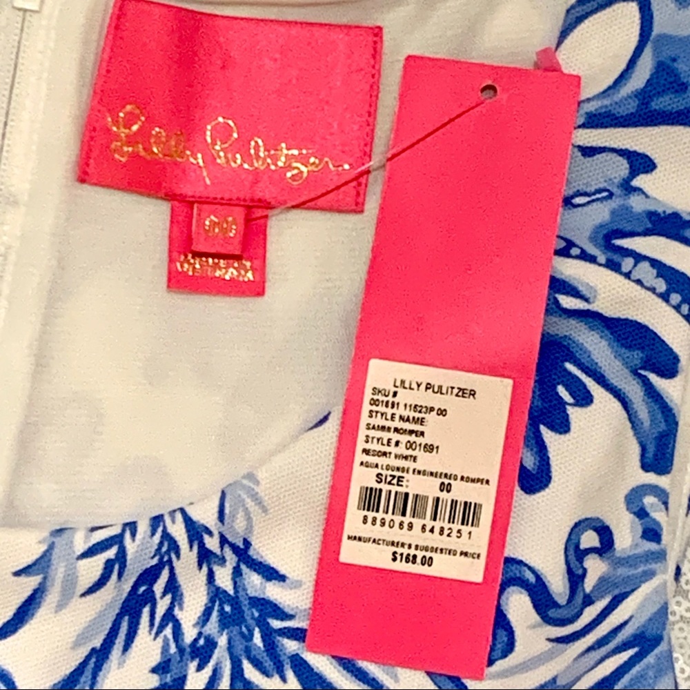 NWT Lilly Pulitzer Sammi Romper - Picture 6 of 8